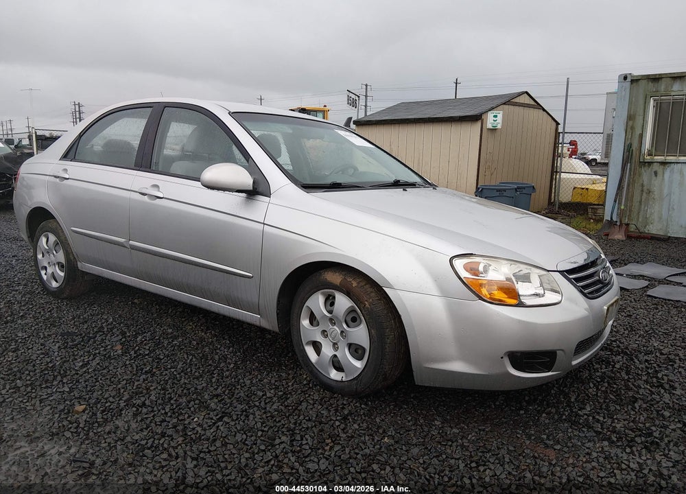 2008 KIA SPECTRA EX VIN: KNAFE122885554026