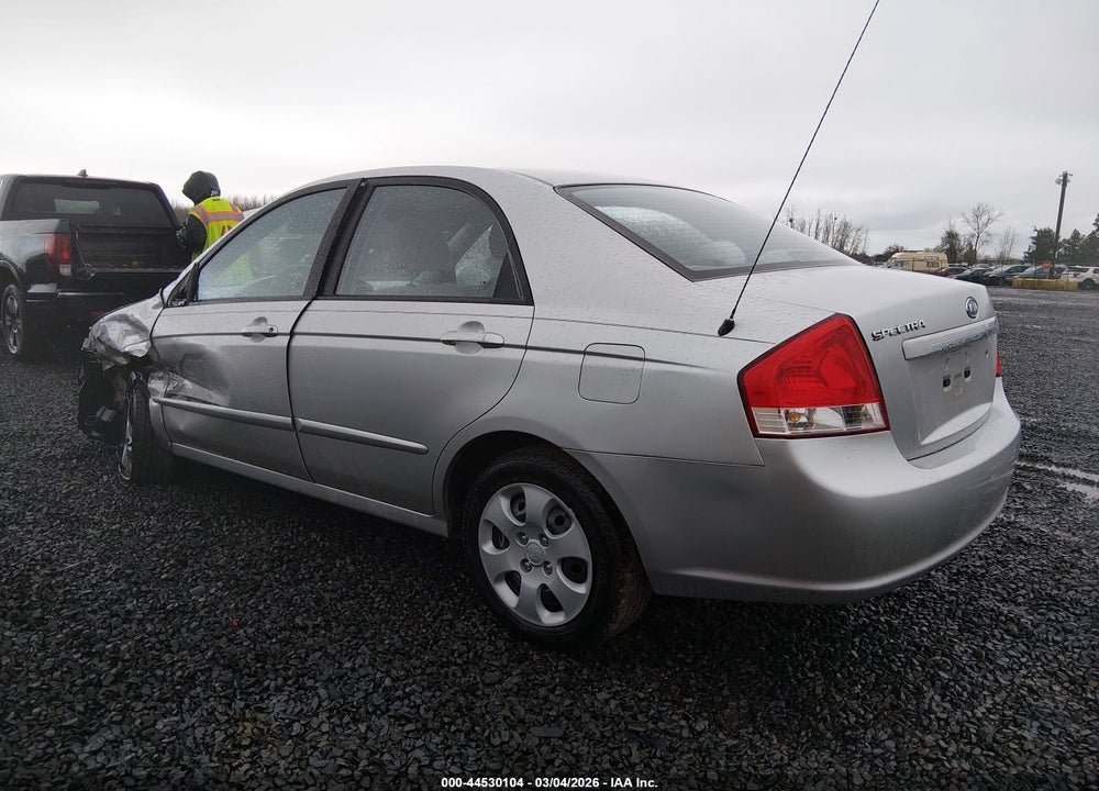 2008 KIA SPECTRA EX VIN: KNAFE122885554026