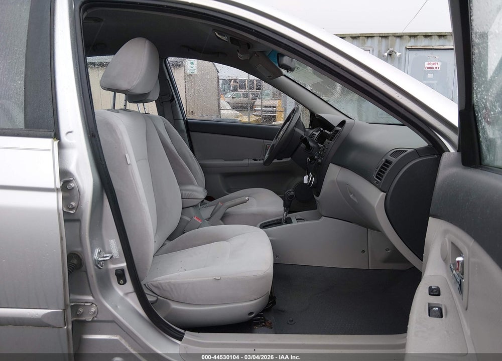 2008 KIA SPECTRA EX VIN: KNAFE122885554026
