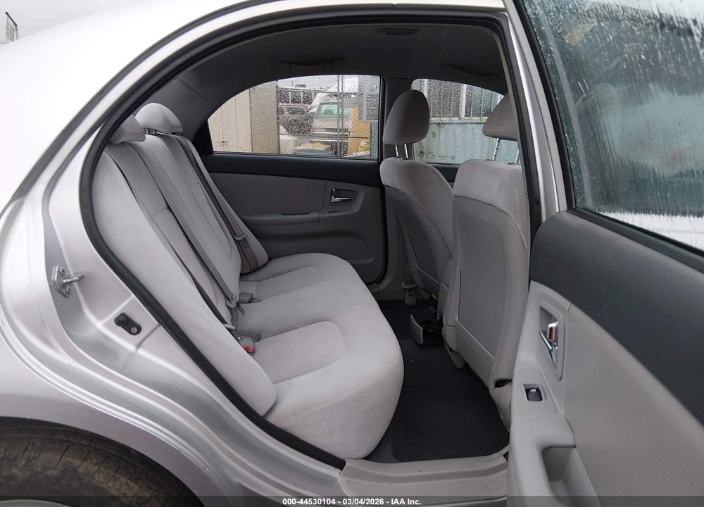 2008 KIA SPECTRA EX VIN: KNAFE122885554026
