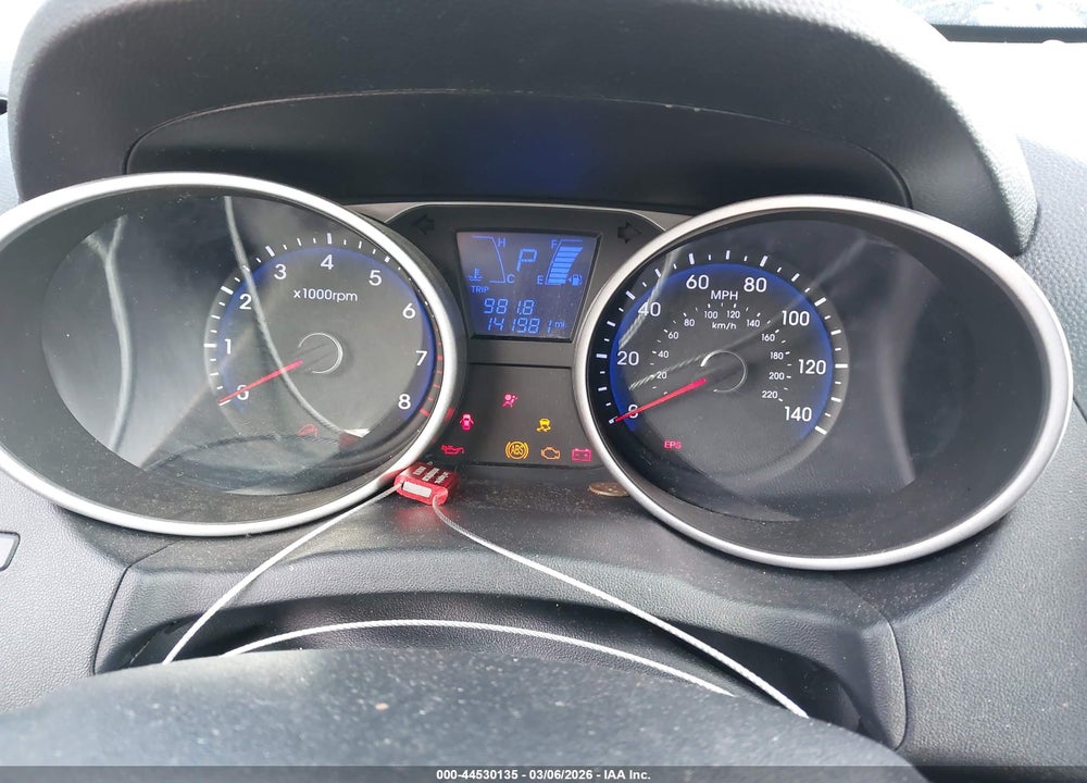 2013 HYUNDAI TUCSON GLS VIN: KM8JU3AC6DU585731