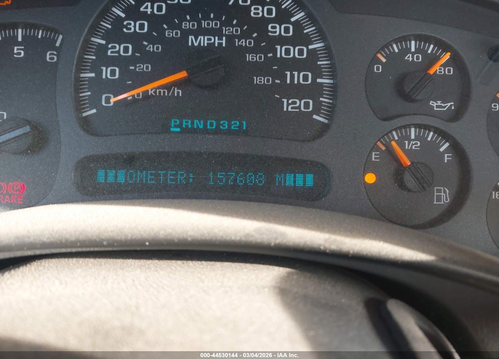 2003 GMC SIERRA 1500 WORK TRUCK VIN: 1GTEC14V13Z262909