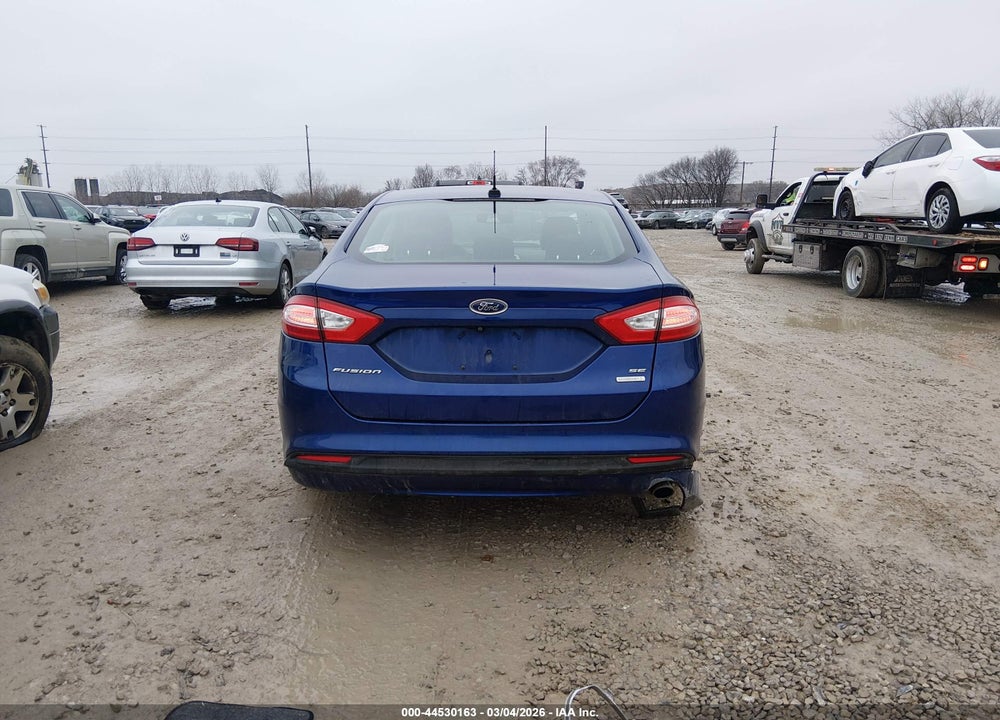 2015 FORD FUSION SE VIN: 3FA6P0HD4FR204795