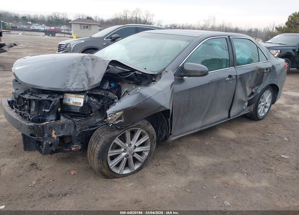 2013 TOYOTA CAMRY XLE V6 VIN: 4T1BK1FK9DU530124