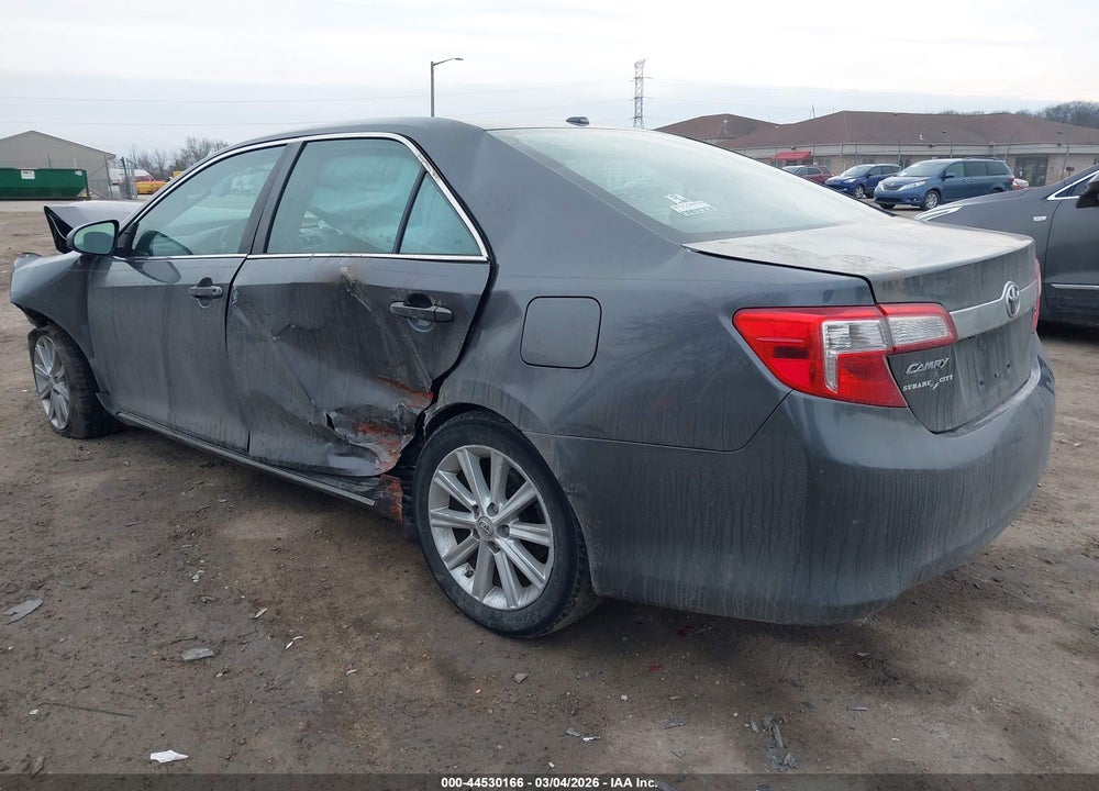 2013 TOYOTA CAMRY XLE V6 VIN: 4T1BK1FK9DU530124