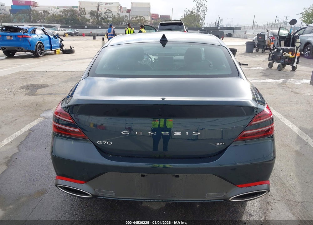 2025 GENESIS G70 3.3T RWD SPORT ADVANCED VIN: KMTG54SE6SU146562