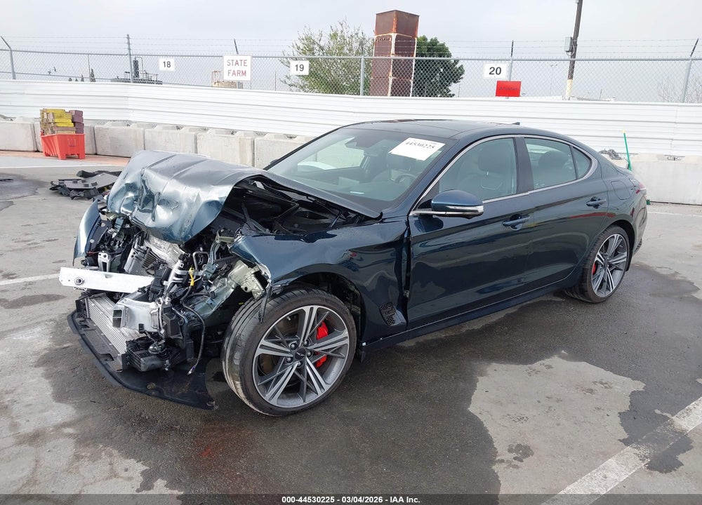2025 GENESIS G70 3.3T RWD SPORT ADVANCED VIN: KMTG54SE6SU146562