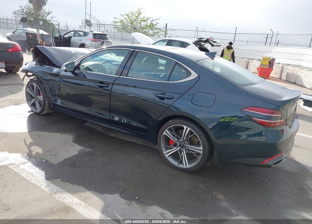 2025 GENESIS G70 3.3T RWD SPORT ADVANCED VIN: KMTG54SE6SU146562