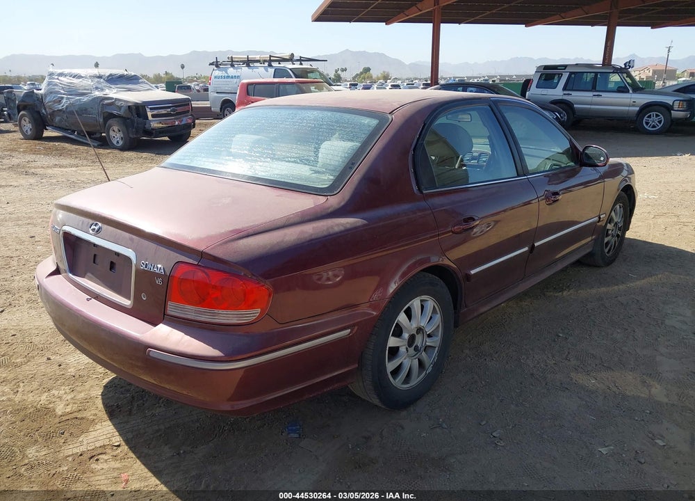 2004 HYUNDAI SONATA GLS/LX VIN: KMHWF35H54A924096