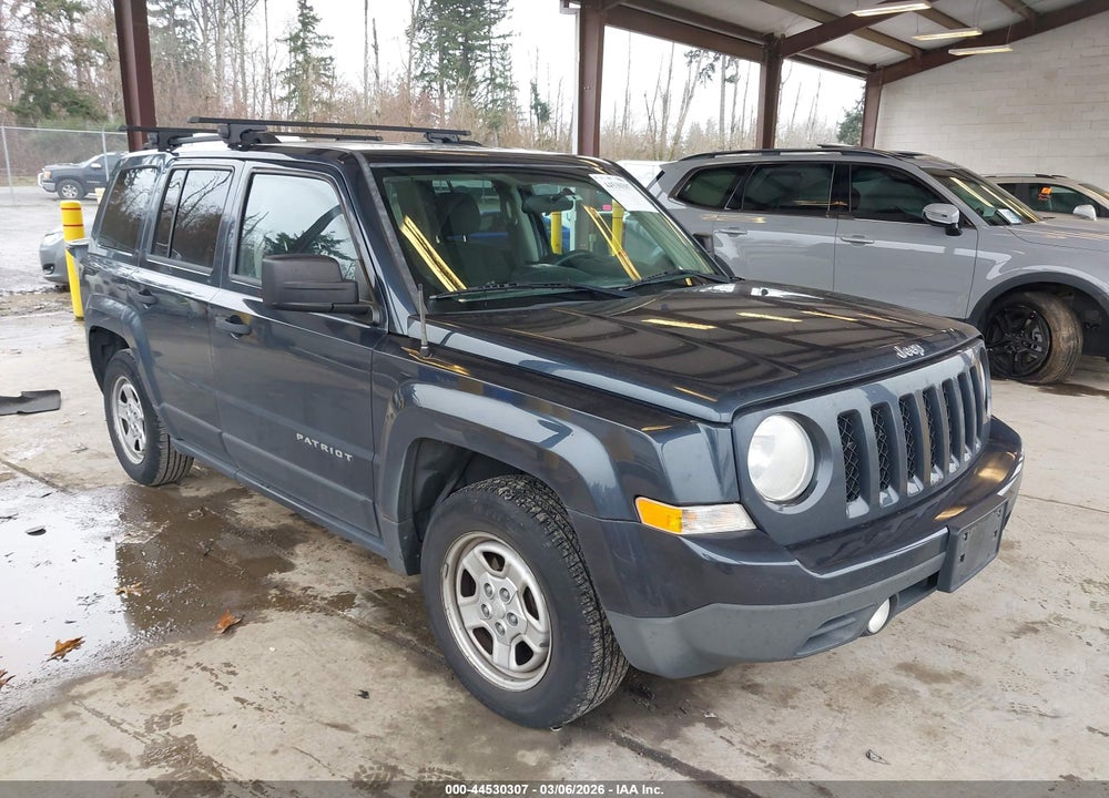 2014 JEEP PATRIOT SPORT VIN: 1C4NJPBA3ED890169