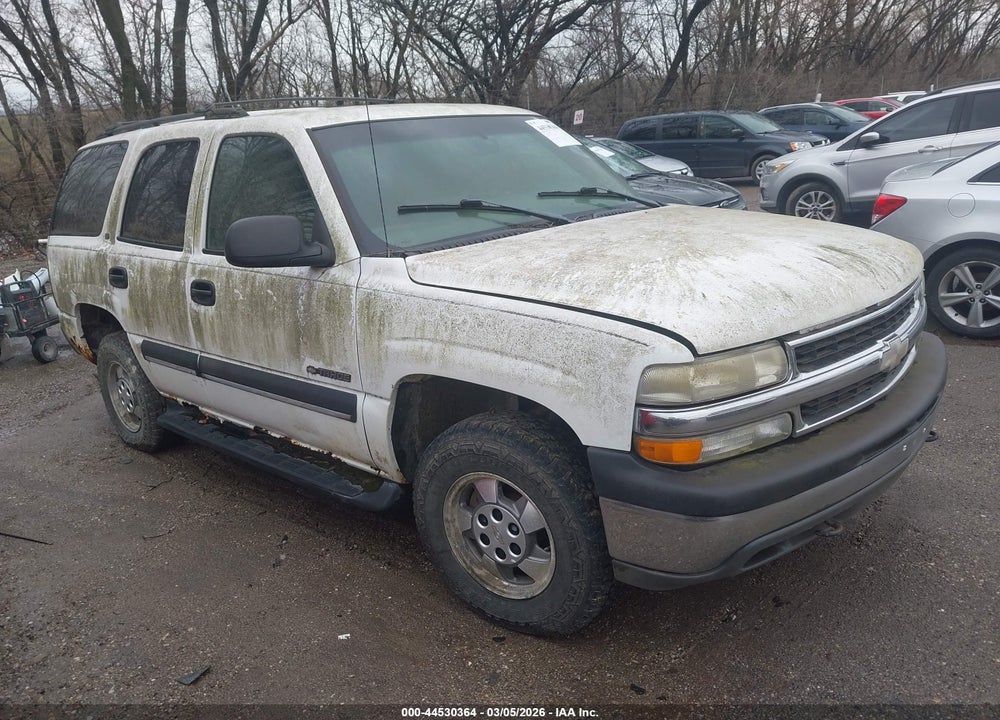 2002 CHEVROLET TAHOE LS VIN: 1GNEK13Z42J128603