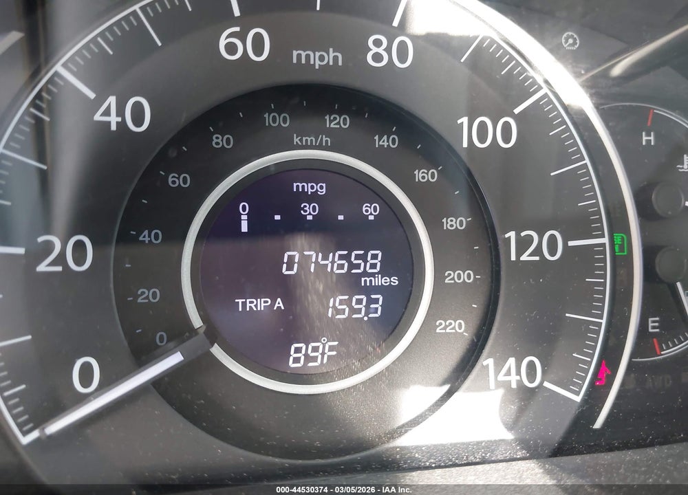 2013 HONDA CR-V EX VIN: 2HKRM4H51DH644294