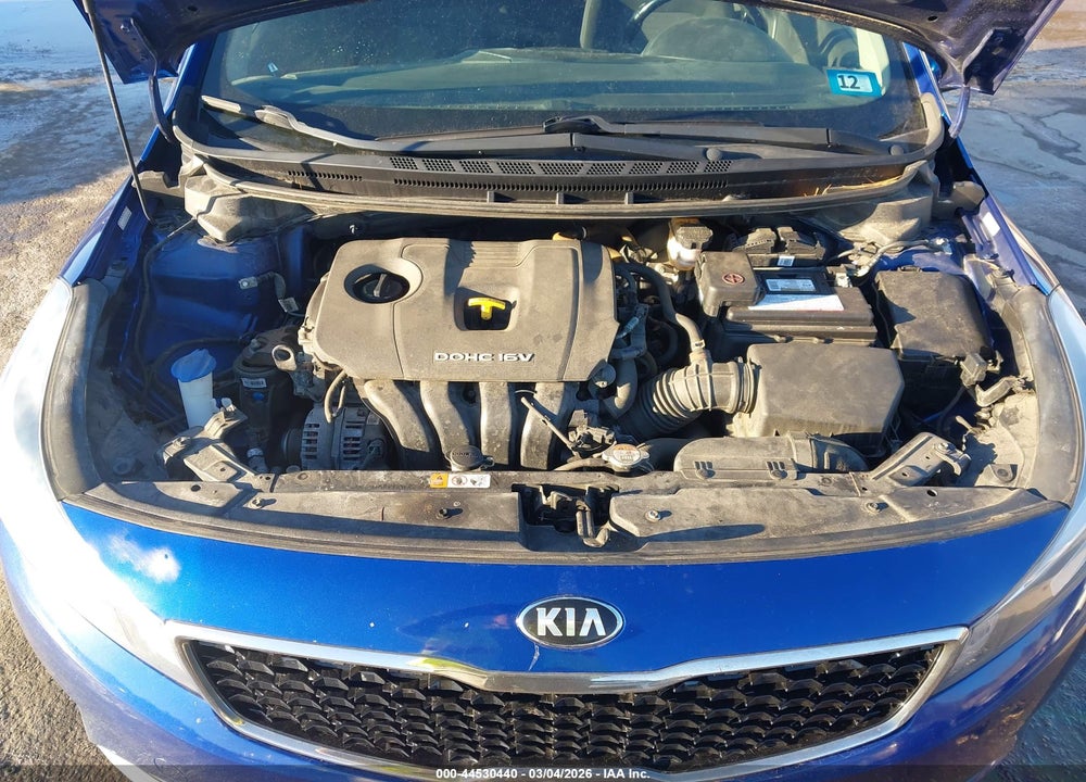 2017 KIA FORTE S VIN: 3KPFL4A7XHE055837