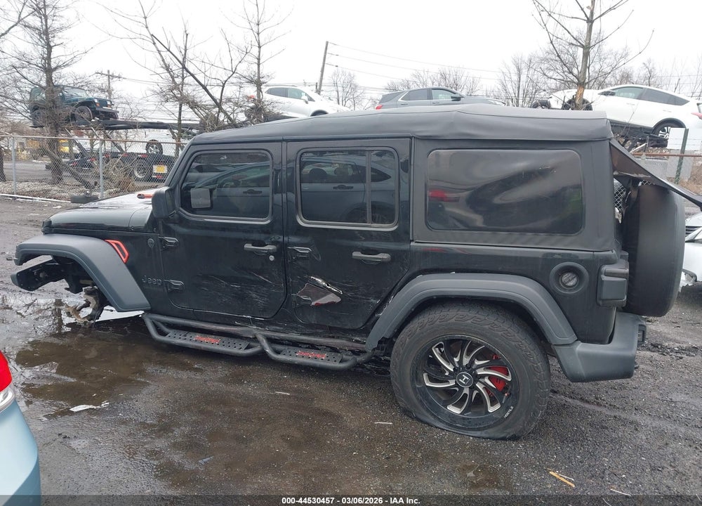 2022 JEEP WRANGLER UNLIMITED SPORT 4X4 VIN: 1C4HJXDN2NW247376