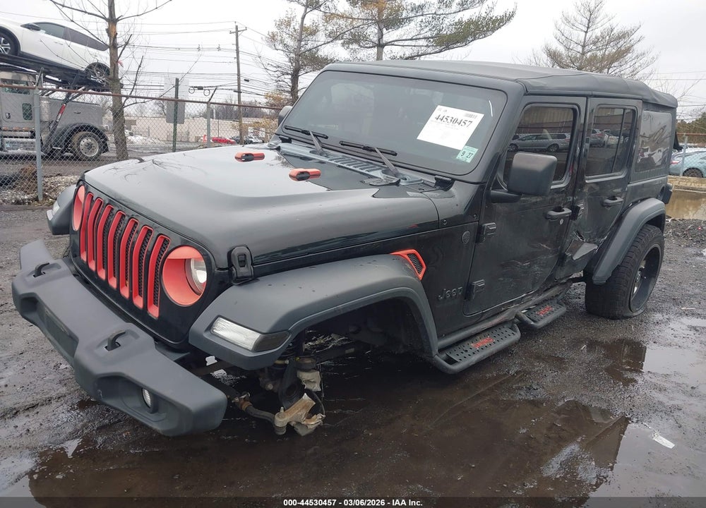 2022 JEEP WRANGLER UNLIMITED SPORT 4X4 VIN: 1C4HJXDN2NW247376
