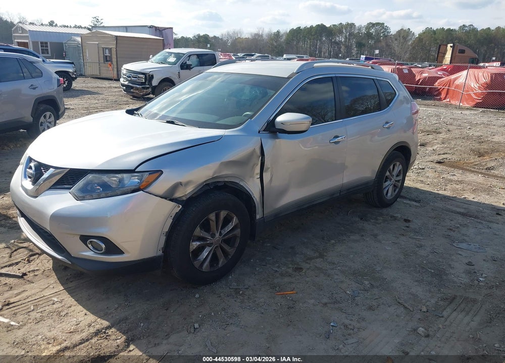 2014 NISSAN ROGUE SV VIN: 5N1AT2MT1EC838664