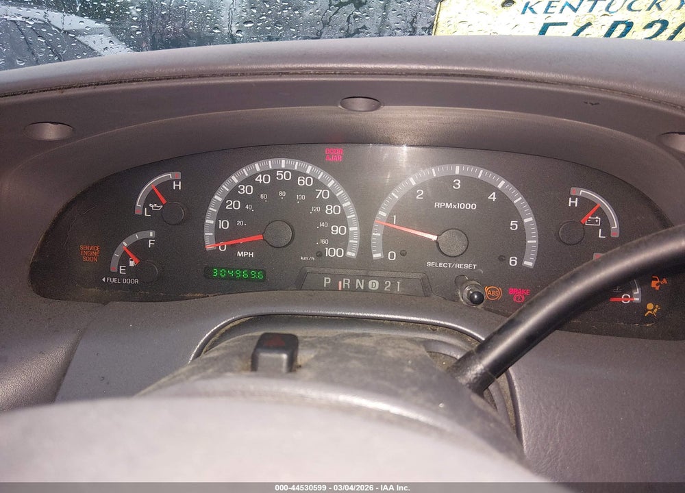 2003 FORD F-150 LARIAT/XL/XLT VIN: 2FTRX08L93CA05566