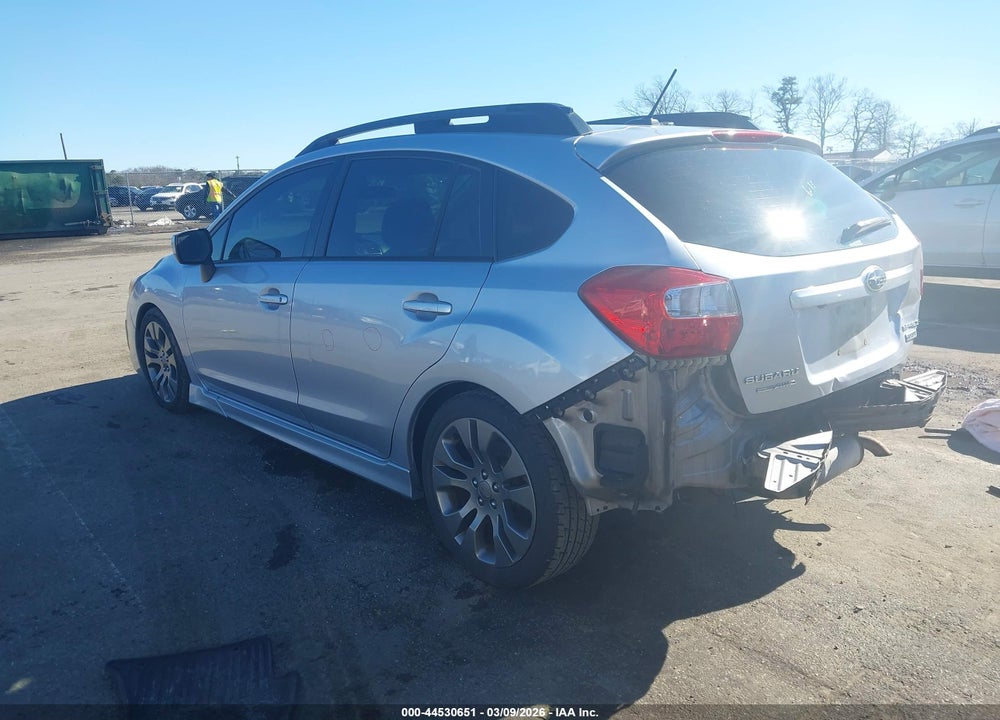 2014 SUBARU IMPREZA 2.0I SPORT LIMITED VIN: JF1GPAU67E8270887