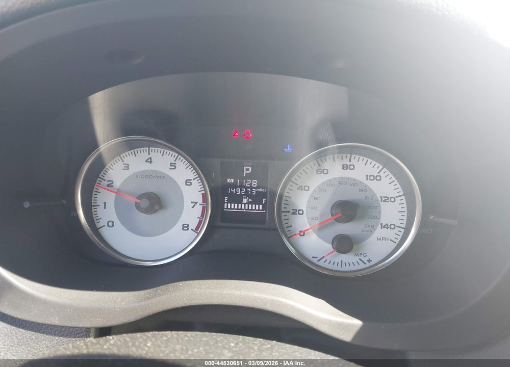 2014 SUBARU IMPREZA 2.0I SPORT LIMITED VIN: JF1GPAU67E8270887