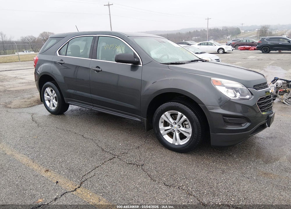 2017 CHEVROLET EQUINOX LS VIN: 2GNALBEK7H1511455