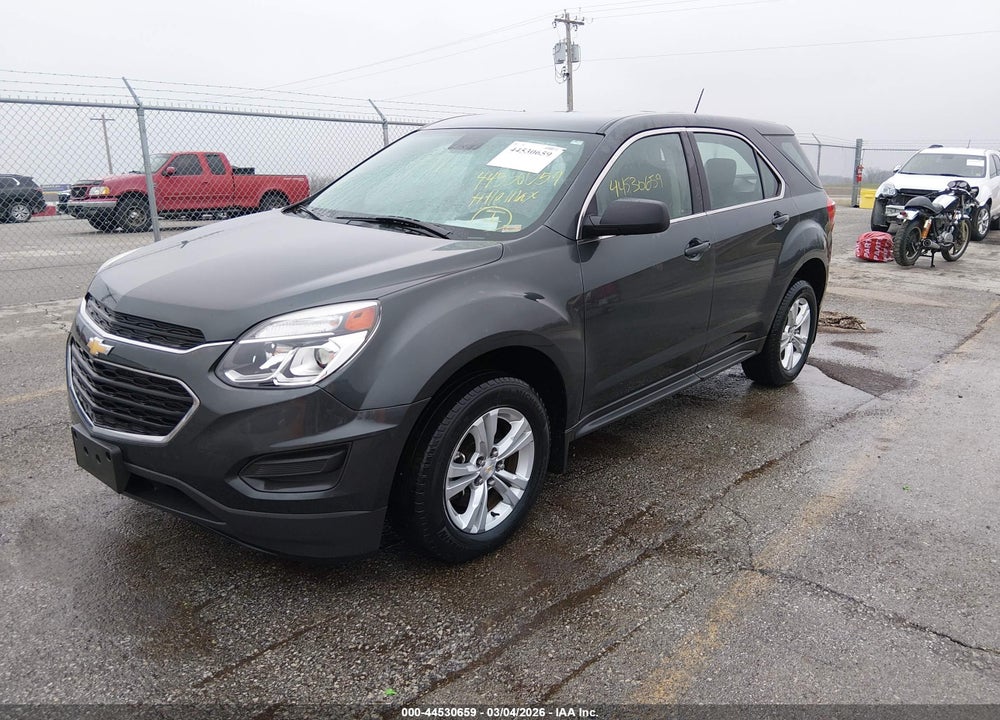 2017 CHEVROLET EQUINOX LS VIN: 2GNALBEK7H1511455