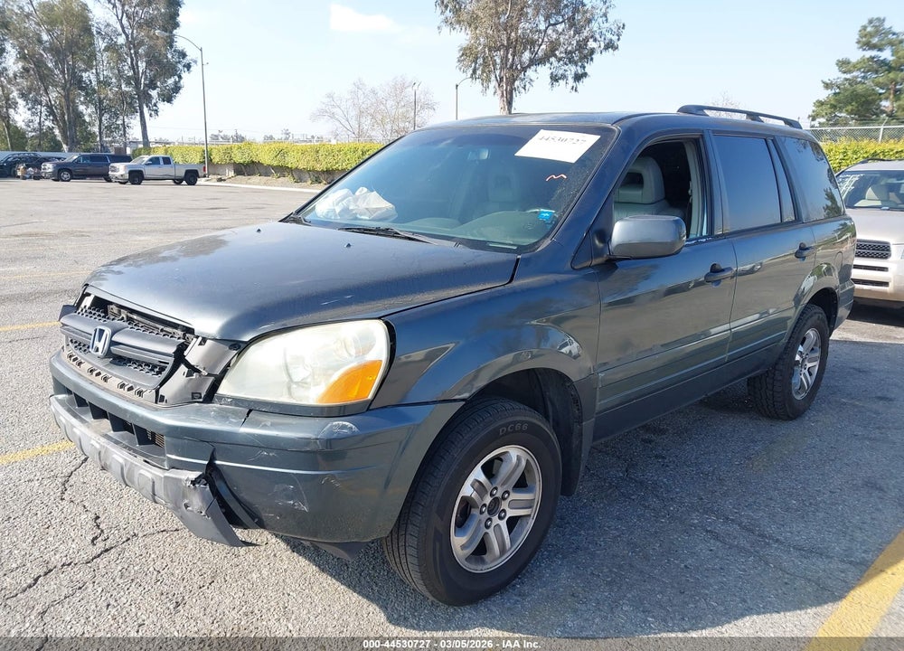 2005 HONDA PILOT EX-L VIN: 2HKYF18565H573566