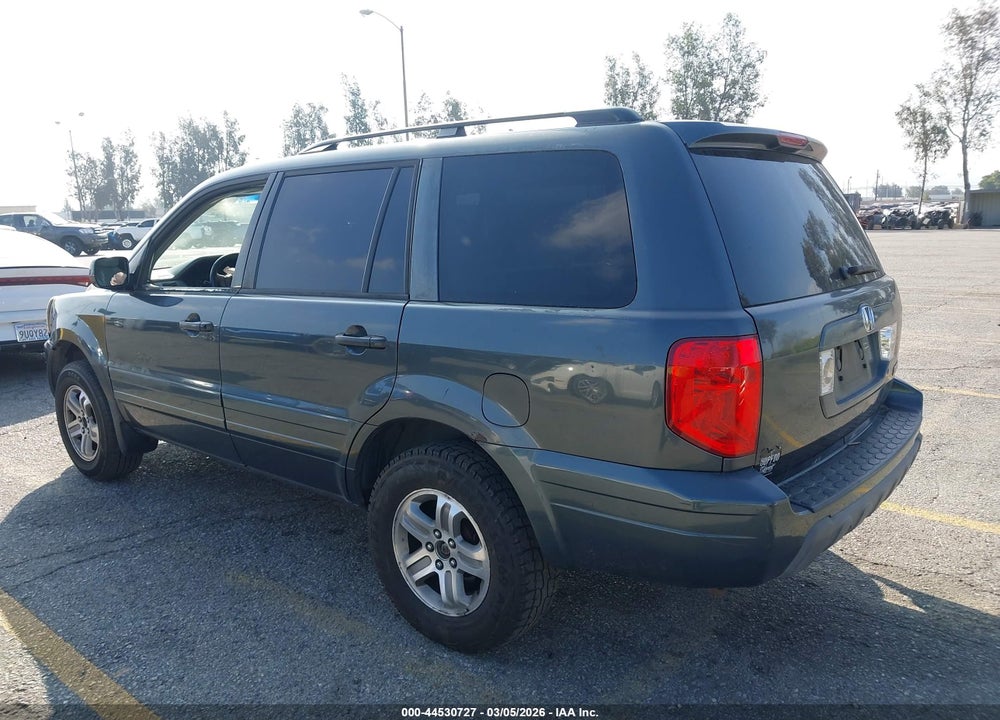 2005 HONDA PILOT EX-L VIN: 2HKYF18565H573566