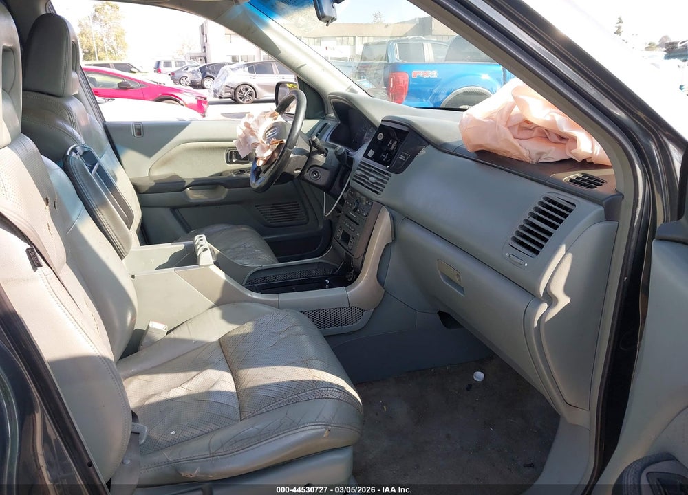 2005 HONDA PILOT EX-L VIN: 2HKYF18565H573566