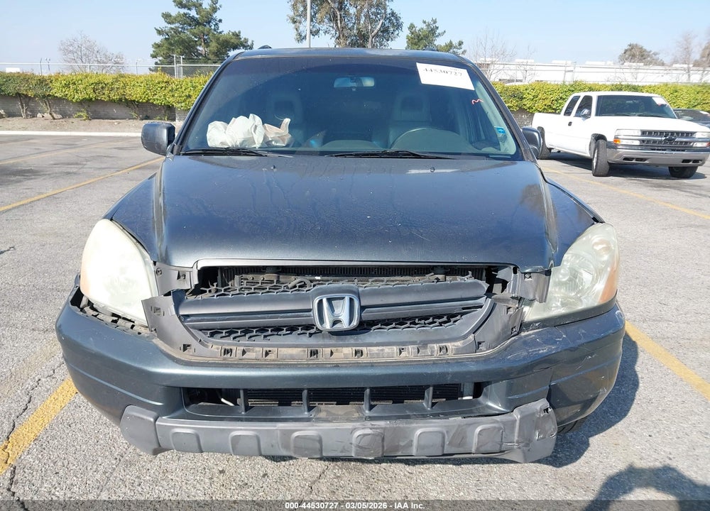 2005 HONDA PILOT EX-L VIN: 2HKYF18565H573566