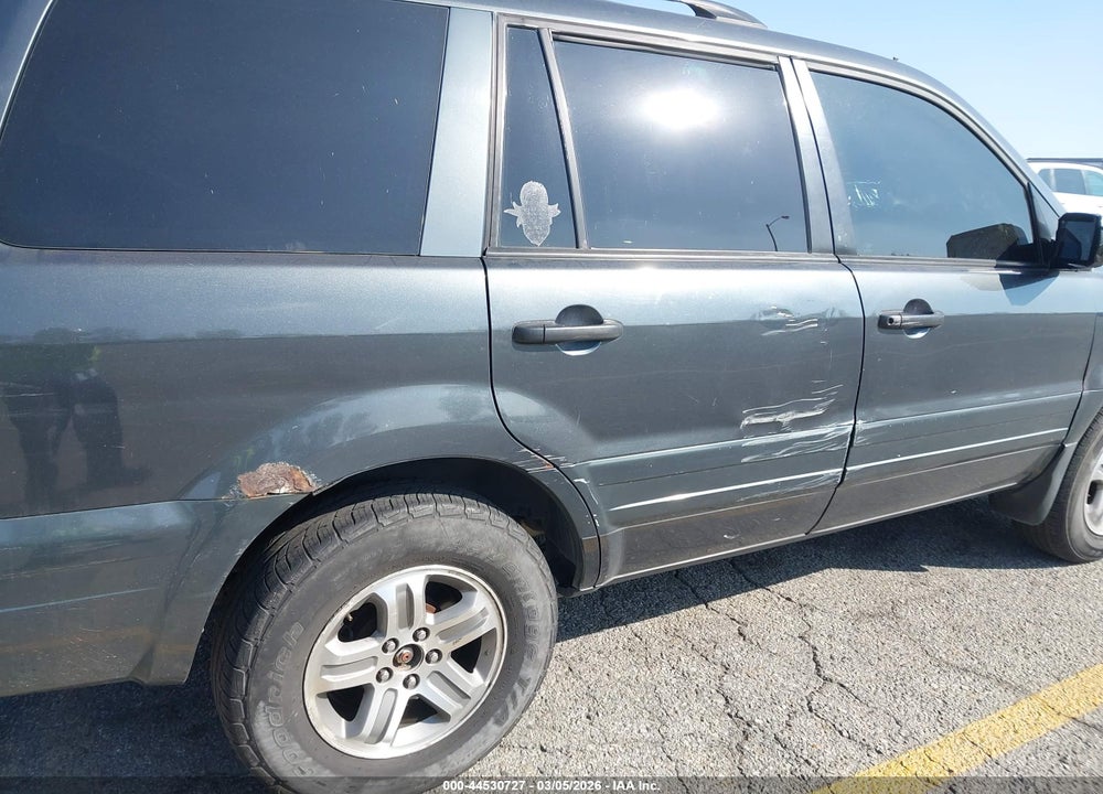 2005 HONDA PILOT EX-L VIN: 2HKYF18565H573566