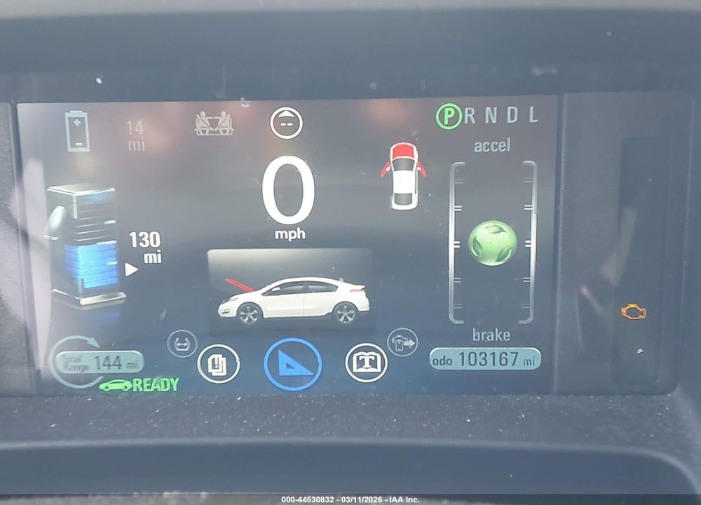 2015 CHEVROLET VOLT VIN: 1G1RC6E44FU126529