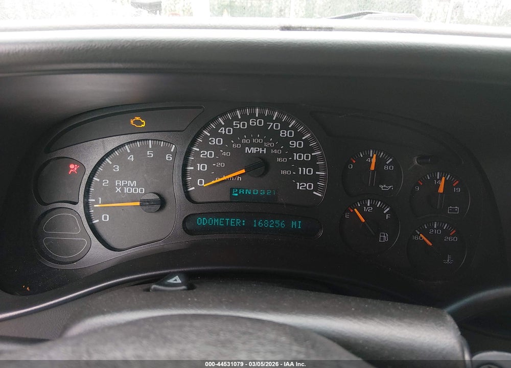 2005 CHEVROLET SILVERADO 1500 LS VIN: 2GCEC13T251239828