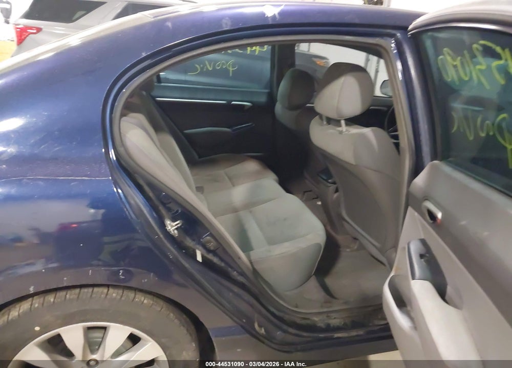 2010 HONDA CIVIC LX VIN: 2HGFA1F57AH588042