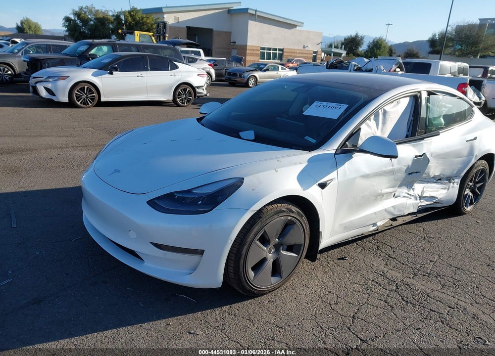 2021 TESLA MODEL 3 LONG RANGE DUAL MOTOR ALL-WHEEL DRIVE VIN: 5YJ3E1EB6MF054540