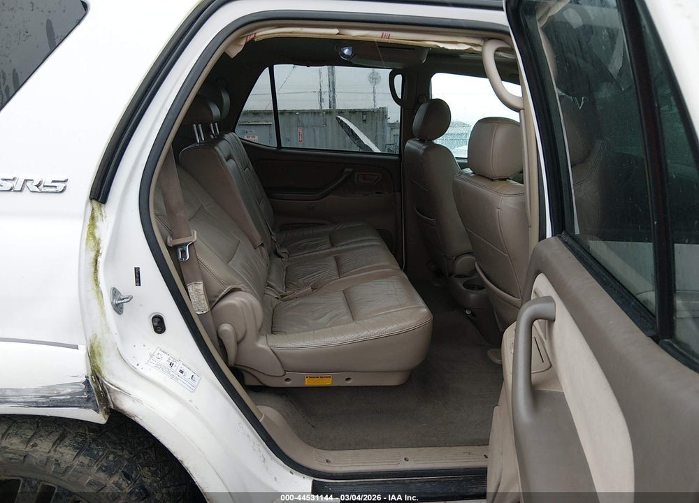 2007 TOYOTA SEQUOIA SR5 V8 VIN: 5TDBT44A07S289267