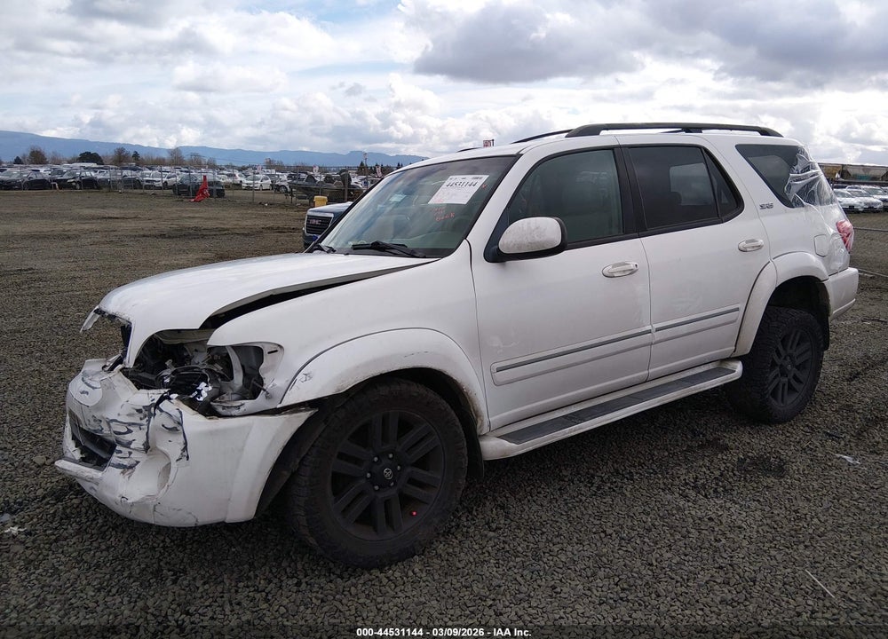 2007 TOYOTA SEQUOIA SR5 V8 VIN: 5TDBT44A07S289267