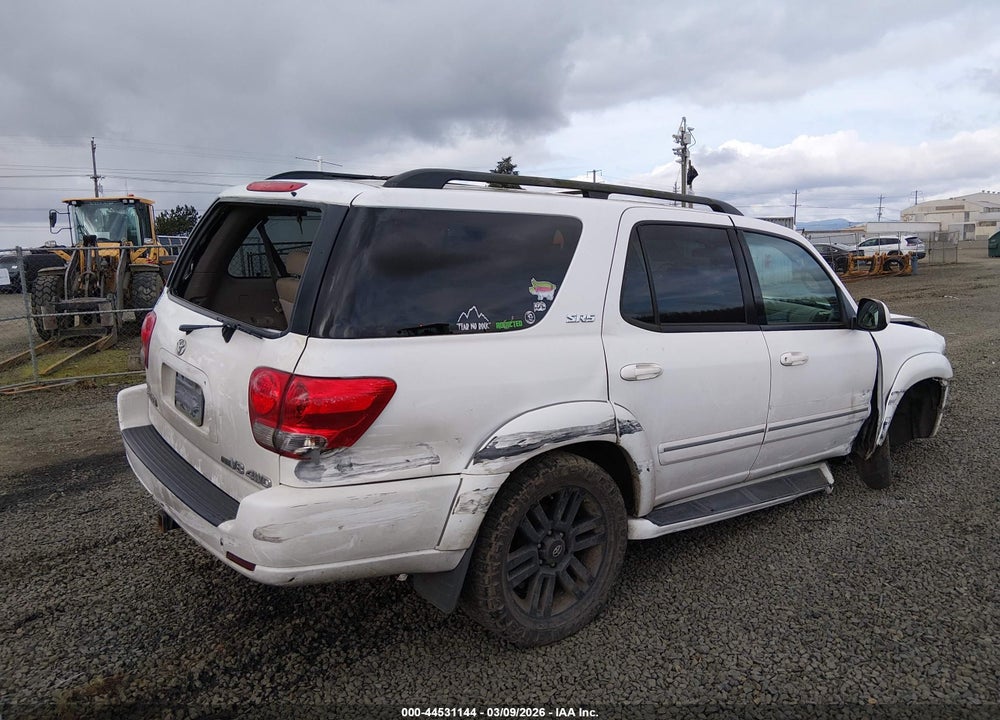 2007 TOYOTA SEQUOIA SR5 V8 VIN: 5TDBT44A07S289267