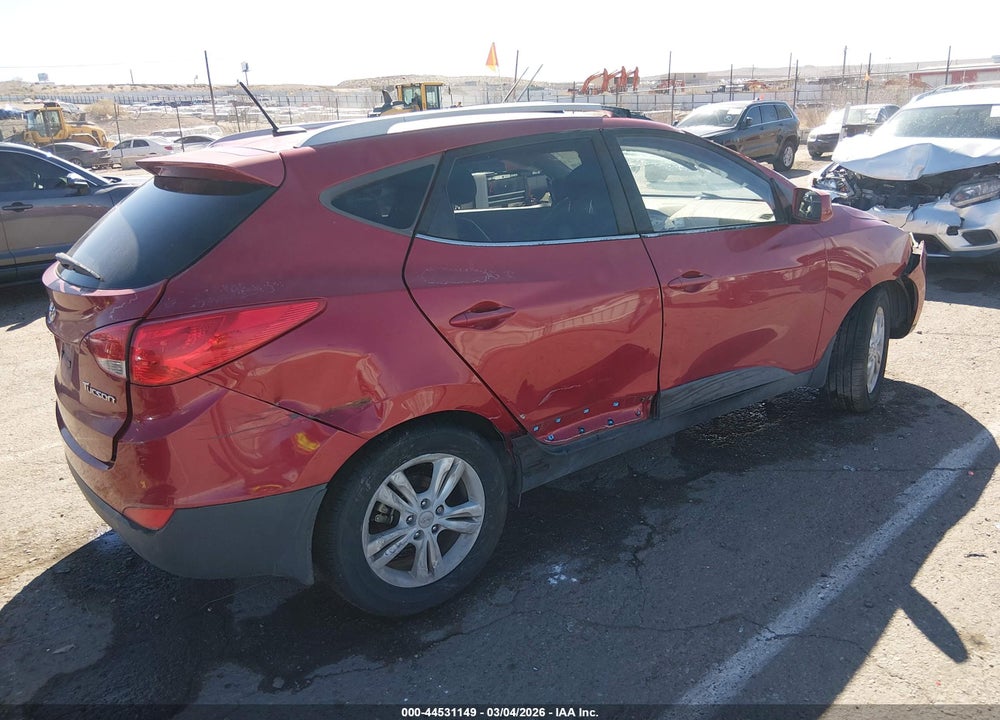 2011 HYUNDAI TUCSON GLS VIN: KM8JU3AC9BU157794
