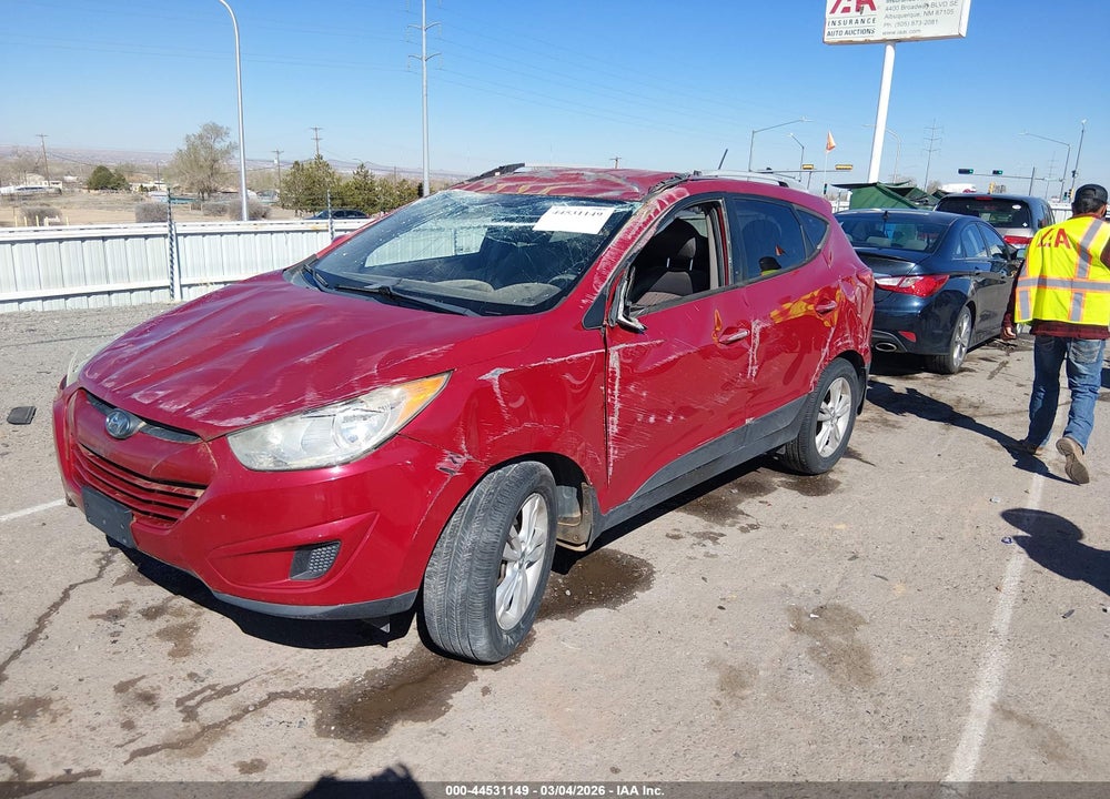 2011 HYUNDAI TUCSON GLS VIN: KM8JU3AC9BU157794