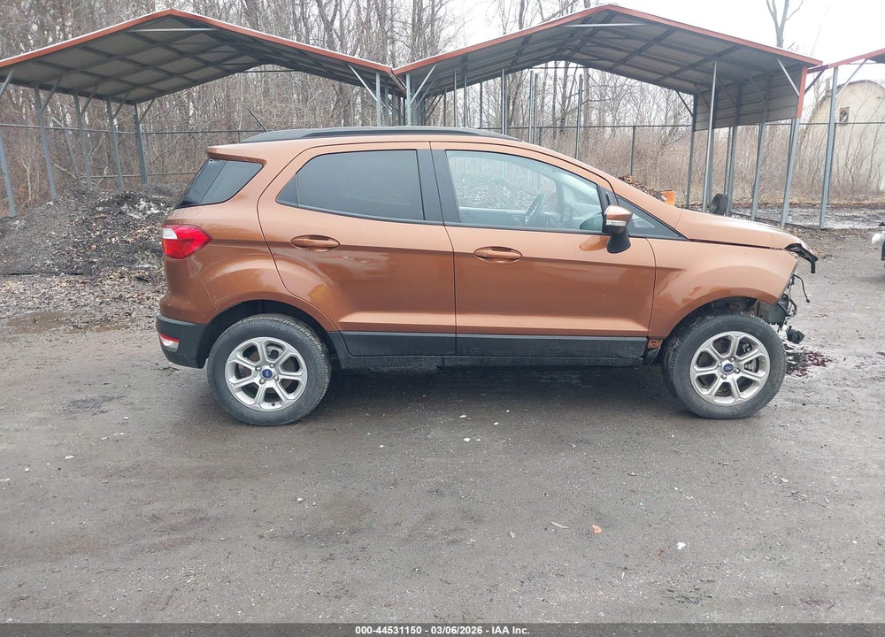 2020 FORD ECOSPORT SE VIN: MAJ6S3GLXLC363257