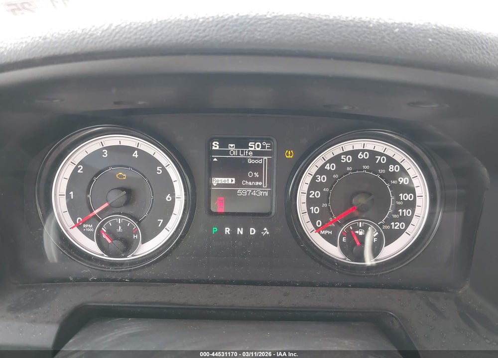 2023 RAM 1500 CLASSIC TRADESMAN  4X4 6'4 BOX VIN: 1C6RR7FG5PS593564