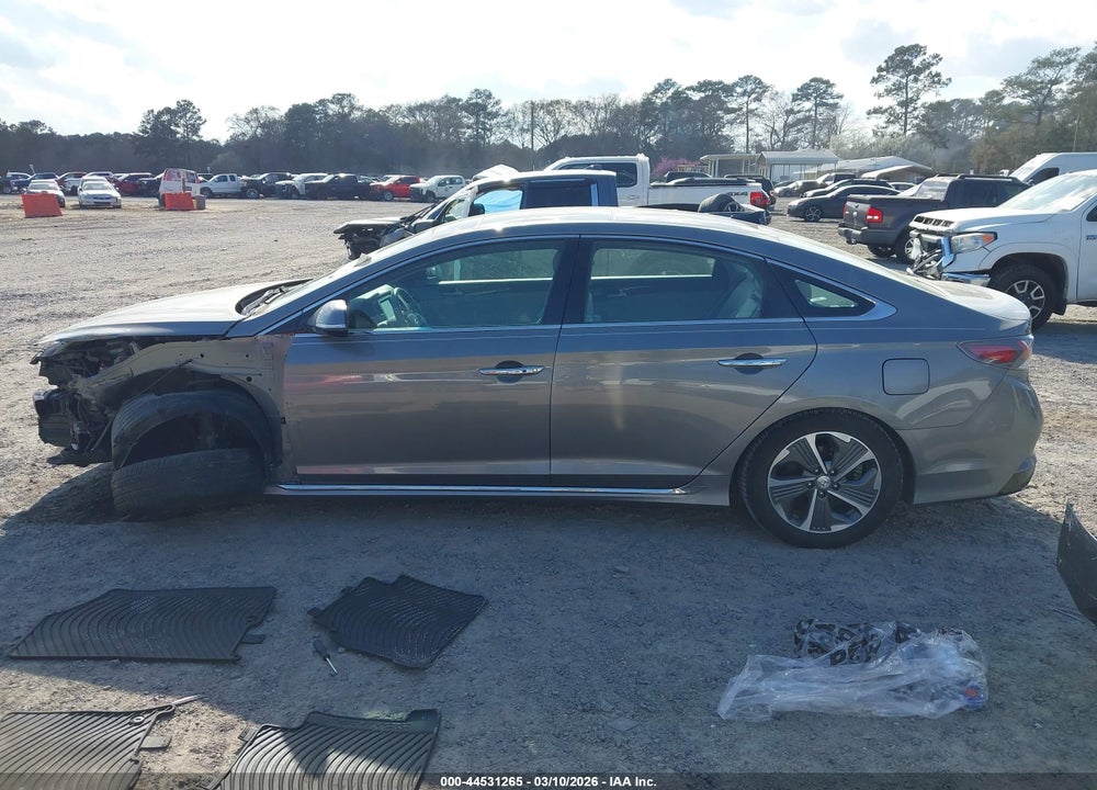 2018 HYUNDAI SONATA HYBRID LIMITED VIN: KMHE34L32JA082976