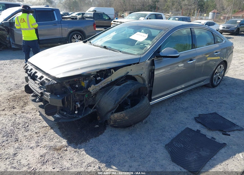 2018 HYUNDAI SONATA HYBRID LIMITED VIN: KMHE34L32JA082976