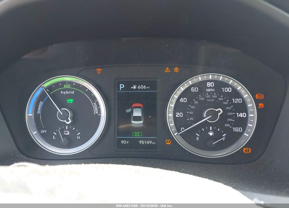 2018 HYUNDAI SONATA HYBRID LIMITED VIN: KMHE34L32JA082976