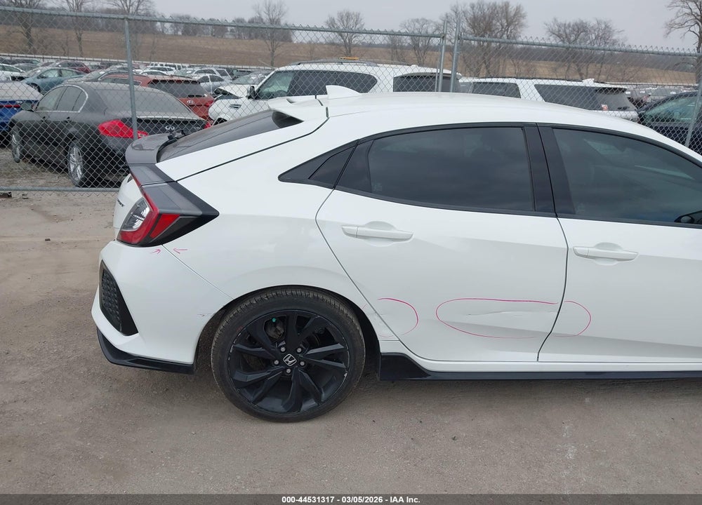 2017 HONDA CIVIC VIN: SHHFK7H46HU216936