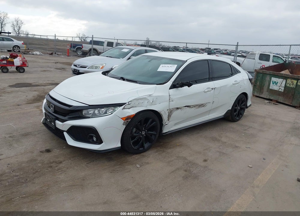 2017 HONDA CIVIC VIN: SHHFK7H46HU216936