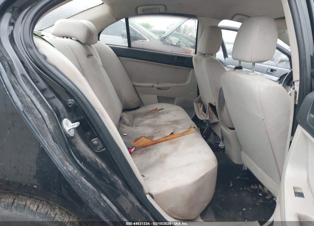 2010 MITSUBISHI LANCER ES VIN: JA32U2FU1AU006675