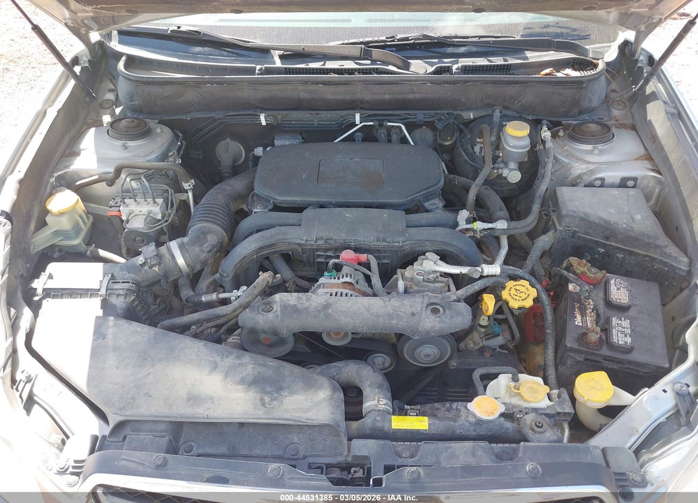 2011 SUBARU LEGACY 2.5I VIN: 4S3BMCA66B3250586