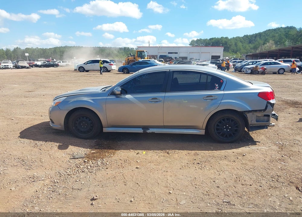 2011 SUBARU LEGACY 2.5I VIN: 4S3BMCA66B3250586
