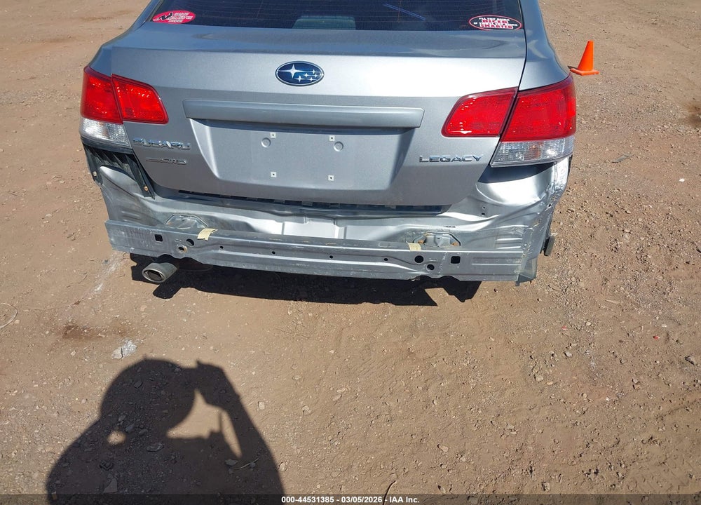 2011 SUBARU LEGACY 2.5I VIN: 4S3BMCA66B3250586